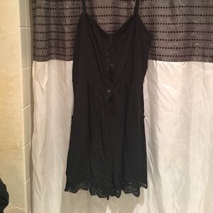 Express Black Romper